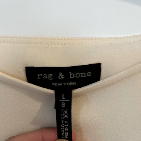 Rag and Bone Silk faux open back sleeveless top - Picture 5 of 5